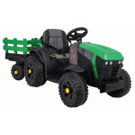 Elektrický traktor titan - zelený